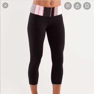Lululemon Wunder under cropped legging